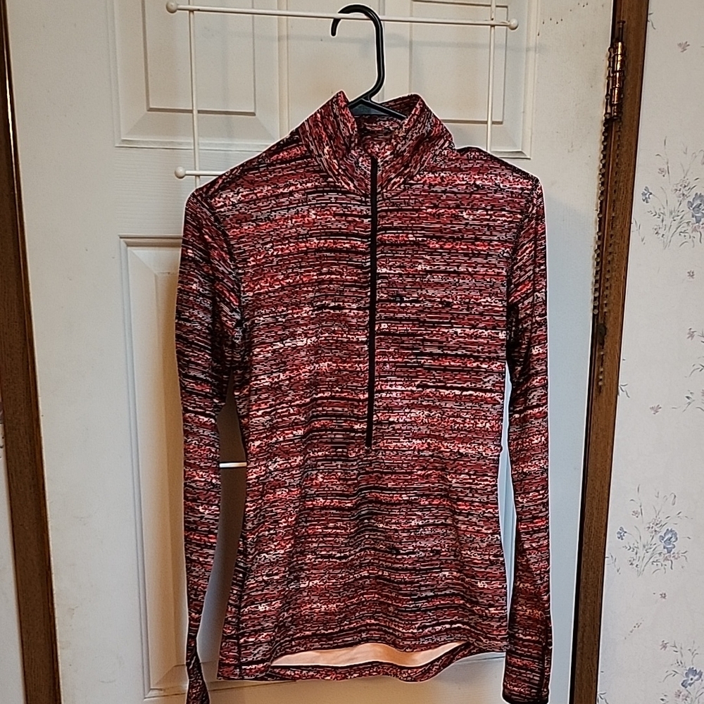 Nike Women's Red and Black Jacket
